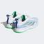 Adidas Womens AvaFlash Tennis Shoes - Cloud White/Pulse Mint - thumbnail image 3