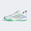 Adidas Womens AvaFlash Tennis Shoes - Cloud White/Pulse Mint