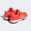 Adidas Kids Adizero Ubersonic 4 Tennis Shoes - Solar Red/Silver Metallic