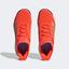 Adidas Kids Adizero Ubersonic 4 Tennis Shoes - Solar Red/Silver Metallic