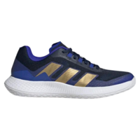 Adidas Mens Forcebounce 2.0 Indoor Court Shoes - Matte Gold/Lucid Blue