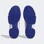 Adidas Mens Ligra 7 Indoor Court Shoes - Cloud White/Lucid Blue  - thumbnail image 6