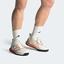 Adidas Mens Adizero Ubersonic 4 Clay Tennis Shoes - Chalk White/Silver Metallic/Preloved Blue - thumbnail image 2