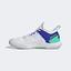 Adidas Womens Adizero Ubersonic 4 Parley Tennis Shoes - Cloud White/Violet Fusion