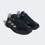 Adidas Mens Barricade Tennis Shoes - Core Black/Blue Dawn - thumbnail image 2