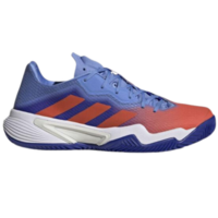 Adidas Mens Barricade Clay Tennis Shoes - Lucid Blue/Solar Red