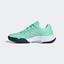 Adidas Womens GameCourt 2.0 Tennis Shoes - Pulse Mint/Silver Metallic - thumbnail image 4