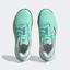 Adidas Womens GameCourt 2.0 Tennis Shoes - Pulse Mint/Silver Metallic - thumbnail image 5