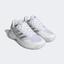 Adidas Womens GameCourt 2.0 Tennis Shoes - Cloud White/Silver Metallic