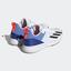 Adidas Mens Court Flash Speed Tennis Shoes - Cloud White/Core Black/Blue - thumbnail image 3