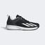 Adidas Mens Court Flash Speed Tennis Shoes - Black/White - thumbnail image 1