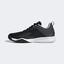 Adidas Mens Court Flash Speed Tennis Shoes - Black/White - thumbnail image 4