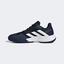 Adidas Mens Courtjam Control Tennis Shoes - Team Navy/Cloud White - thumbnail image 4
