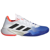 Adidas Mens Barricade Tennis Shoes - Lucid Blue/Solar Red