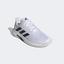 Adidas Mens Courtjam Control Carpet Tennis Shoes - Cloud White/Team Navy - thumbnail image 2