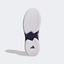 Adidas Mens Courtjam Control Carpet Tennis Shoes - Cloud White/Team Navy - thumbnail image 4