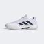 Adidas Mens Courtjam Control Carpet Tennis Shoes - Cloud White/Team Navy - thumbnail image 6