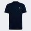 Adidas Boys Club Tennis Tee - Collegiate Navy - thumbnail image 1