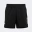 Adidas Boys Club 3-Stripe Tennis Shorts - Black - thumbnail image 1