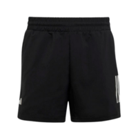 Adidas Boys Club 3-Stripe Tennis Shorts - Black