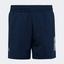 Adidas Boys Club 3-Stripe Tennis Shorts - Navy - thumbnail image 1