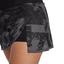 Adidas Womens Graphic Tennis Skirt - Grey Five/Carbon - thumbnail image 3