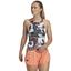 Adidas Womens Graphic Tank - Grey/White - thumbnail image 1