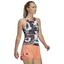 Adidas Womens Graphic Tank - Grey/White - thumbnail image 3