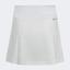 Adidas Girls Club Pleated Tennis Skort - White - thumbnail image 2