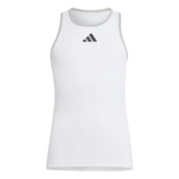 Adidas Girls Club Racerback Tank - White