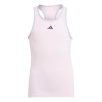 Adidas Girls Club Racerback Tank - Clear Pink