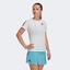 Adidas Womens Club Tennis T-Shirt - White/Black - thumbnail image 1