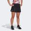 Adidas Womens Club Pleat Tennis Skirt - Black - thumbnail image 2