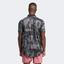 Adidas Mens Club Graphic Polo - Grey Five/Black