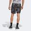Adidas Mens Club Graphic Shorts - Black/White - thumbnail image 2