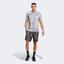 Adidas Mens Club Graphic Shorts - Black/White - thumbnail image 4