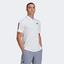 Adidas Mens Club 3-Stripe Polo - White - thumbnail image 1