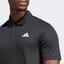 Adidas Mens Club 3-Stripe Polo - Black - thumbnail image 5