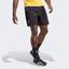 Adidas Mens Club Stretch 7-Inch Tennis Shorts - Black - thumbnail image 3