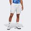 Adidas Mens Club Stretch 7-Inch Tennis Shorts - White