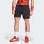 Adidas Mens Ergo 9 Inch Tennis Shorts - Black - thumbnail image 1