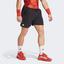 Adidas Mens Ergo 9 Inch Tennis Shorts - Black - thumbnail image 4