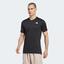 Adidas Mens Tennis Freelift Tee - Black - thumbnail image 1