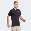 Adidas Mens Tennis Freelift Tee - Black - thumbnail image 3