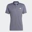 Adidas Mens FreeLift Polo T-Shirt - Shadow Navy - thumbnail image 4