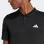 Adidas Mens Freelift Polo - Black - thumbnail image 4