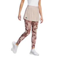 Adidas Womens Tennis Paris Two-in-One Leggings - Wonder Taupe/Pink Strata