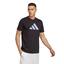 Adidas Mens Australian Open Tee - Black - thumbnail image 1