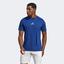 Adidas Mens Spring Court Tee - Victory Blue - thumbnail image 1