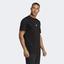 Adidas Mens Spring Court Tee - Black/Lucid Fuchsia - thumbnail image 1
